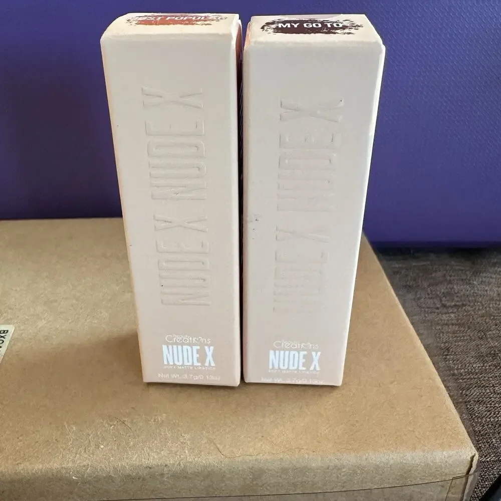 Beauty Creations Nude X Soft Matte Lipstick Most Popular NXLS04 /My Go To NXLS12